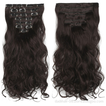 synthetic hair extensions clip hair extension afro kinky curly hair extensions